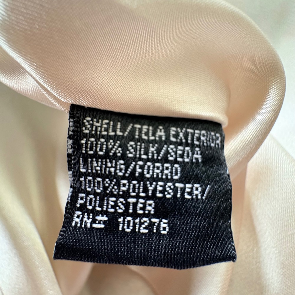 Nicole Miller Y2K 100% Silk Paisley Floral V-Neck Sheath Dress 10 Garden Wedding - Picture 7 of 10